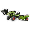 Frontlastare Claas m/släp Grön Falk